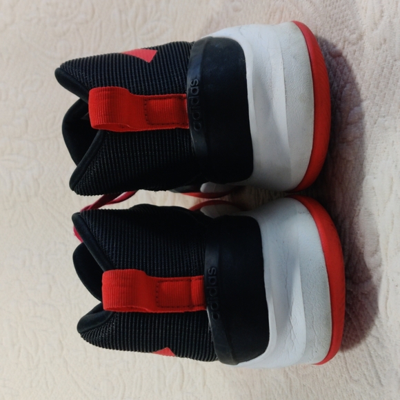 adidas Shoes Adidas Black Hightop Basketball Athletic Sneakers